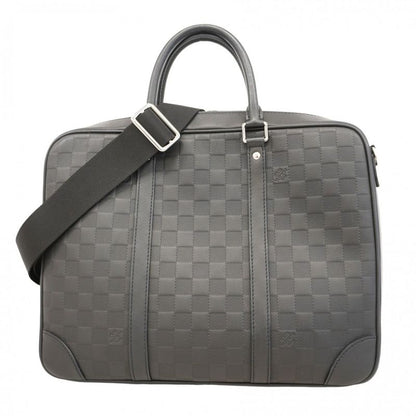 Louis Vuitton Business Bag Damier Infini Porte Documents Voyage N40444 Onyx