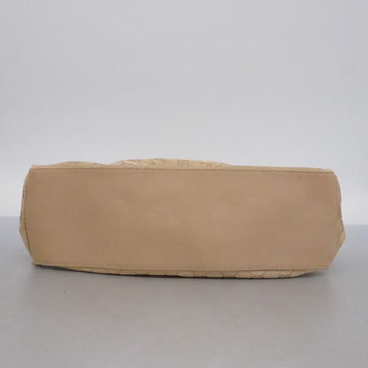 Gucci Shoulder Bag GG Canvas/bamboo 92708 Canvas Light Brown Gold Hardware Women