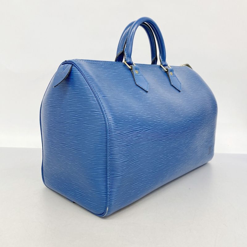 Louis Vuitton Handbag Epi Speedy -35 M42995 Toledo Blue Ladies