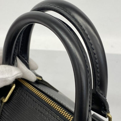 Louis Vuitton Epi Speedy 25 M59032 Noir Women's Handbag