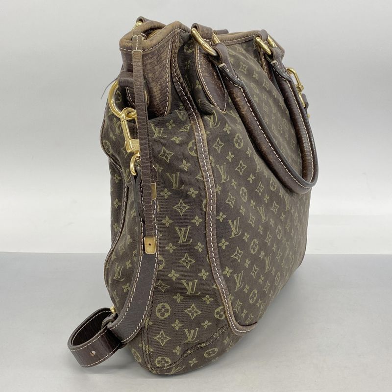 Louis Vuitton Handbag Monogram-mini Lin Buzas En Jour M95617 Ebène 2-way Bag