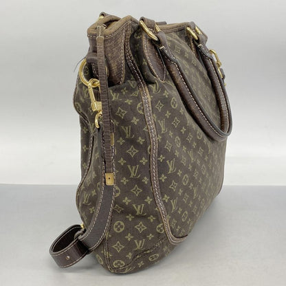 Louis Vuitton Handbag Monogram-mini Lin Buzas En Jour M95617 Ebène 2-way Bag