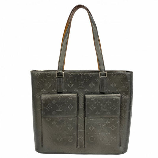 Louis Vuitton Tote Bag Monogram Matte Wilwood M55102 Noir Black Women