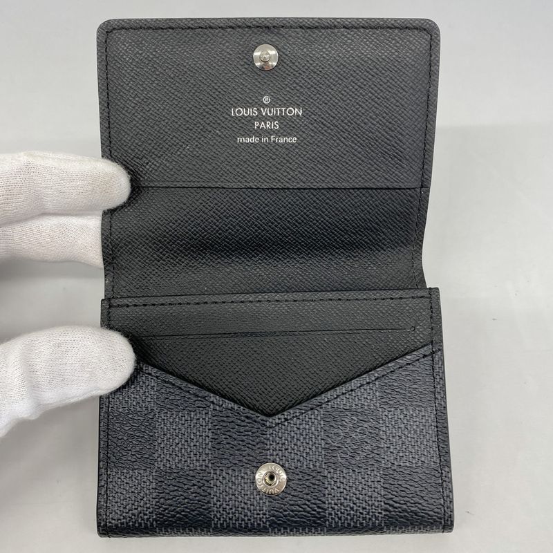 Louis Vuitton Business Card Holder Damier Graphite Enveloppe Carte De Visite
