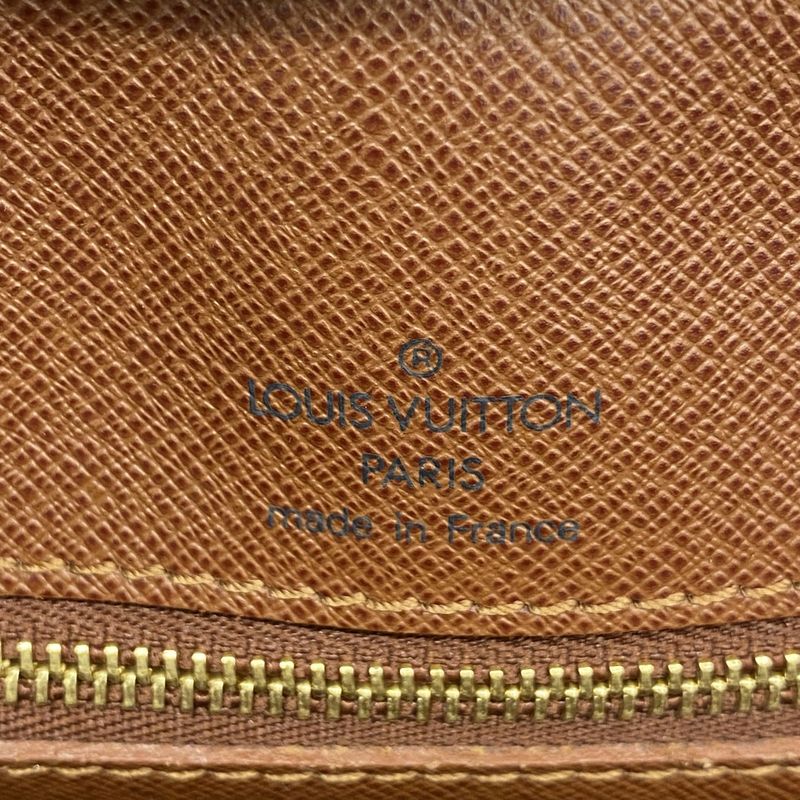 Louis Vuitton Business Bag Monogram Porte Documents Voyage M53361 Brown Men's