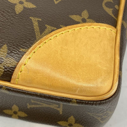 Louis Vuitton Business Bag Monogram Porte Documents Voyage M53361 Brown Men's