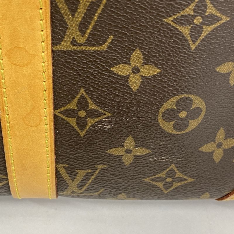 Louis Vuitton Business Bag Monogram Porte Documents Voyage M53361 Brown Men's