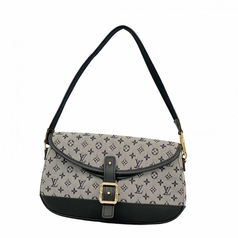 Louis Vuitton Handbag Monogram Mini Marjorie M92690 Blue Ladies