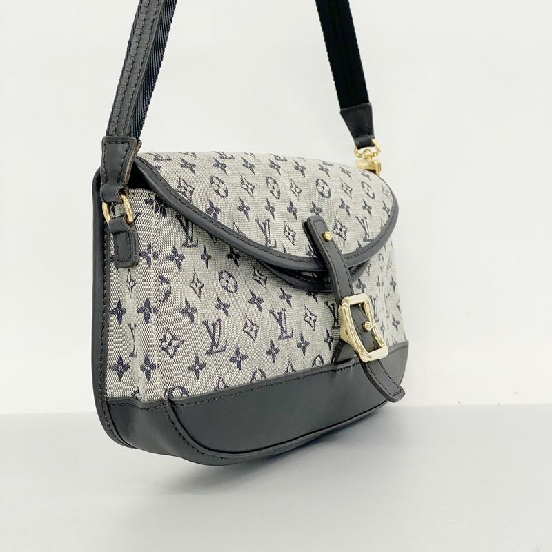 Louis Vuitton Handbag Monogram Mini Marjorie M92690 Blue Ladies