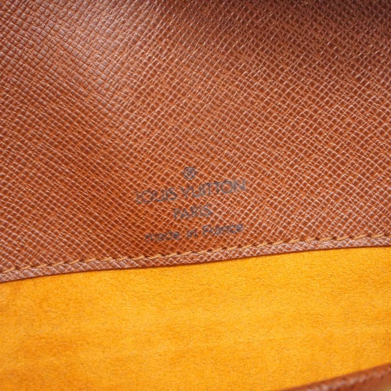 Louis Vuitton Shoulder Bag Monogram Musette Tango Short M51257 Brown Ladies