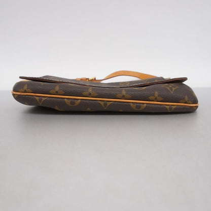 Louis Vuitton Shoulder Bag Monogram Musette Tango Short M51257 Brown Ladies