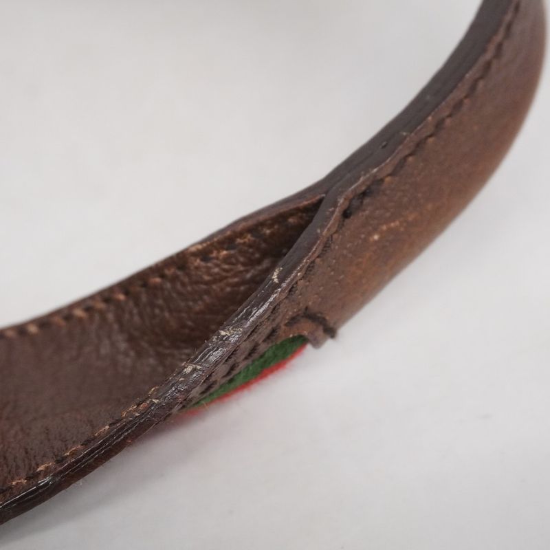 Gucci Tote Bag GG Canvas/sherry Line 132898 Canvas Beige Brown Silver Hardware