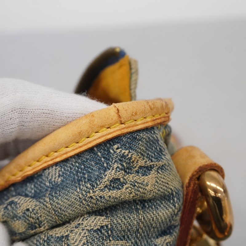 Louis Vuitton Handbag Monogram - Denim Neocavi MM M95349 Blue 2-way Bag Ladies