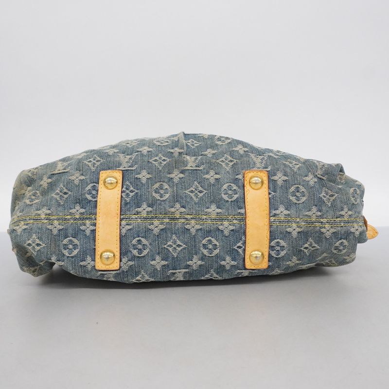 Louis Vuitton Handbag Monogram - Denim Neocavi MM M95349 Blue 2-way Bag Ladies