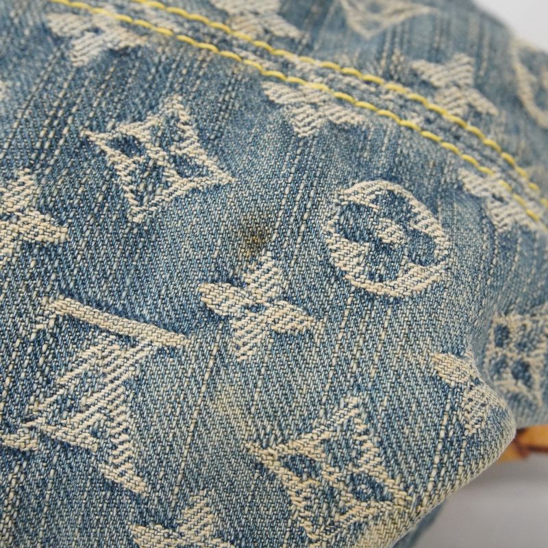 Louis Vuitton Handbag Monogram - Denim Neocavi MM M95349 Blue 2-way Bag Ladies