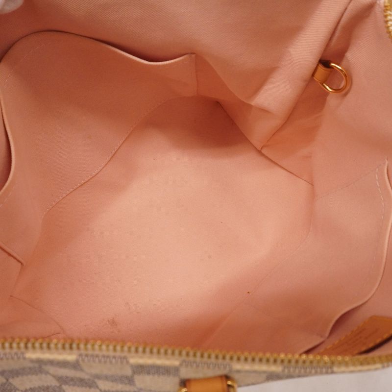 Louis Vuitton Tote Bag Damier Azure Jena PM N44039 White Women's