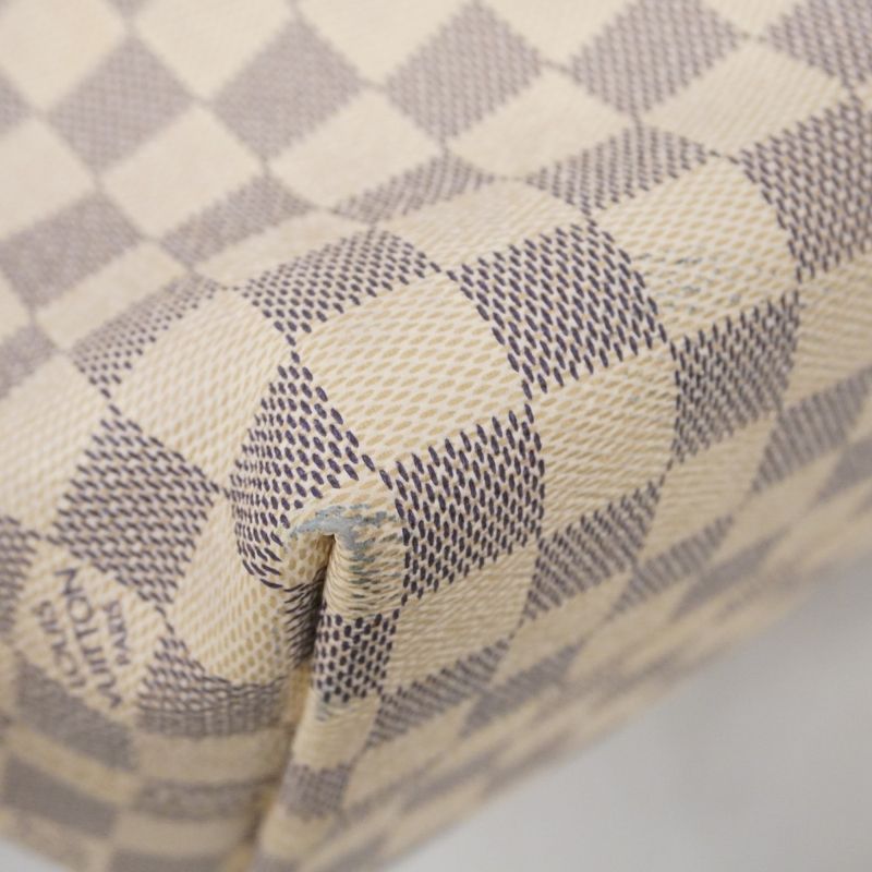 Louis Vuitton Tote Bag Damier Azure Jena PM N44039 White Women's