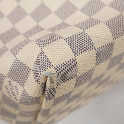 Louis Vuitton Tote Bag Damier Azure Jena PM N44039 White Women's