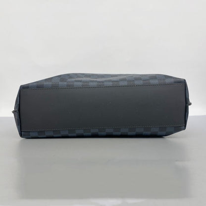 Louis Vuitton Tote Bag Damier Cobalt Cabas Voyage N41397 Navy Black Men's