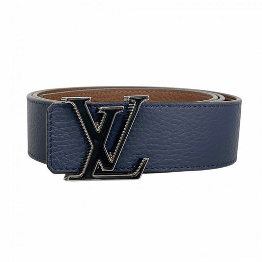 Louis Vuitton Belt Taurillon LV Tilt Reverse Taurillon 40mm (157in) M0027 Navy