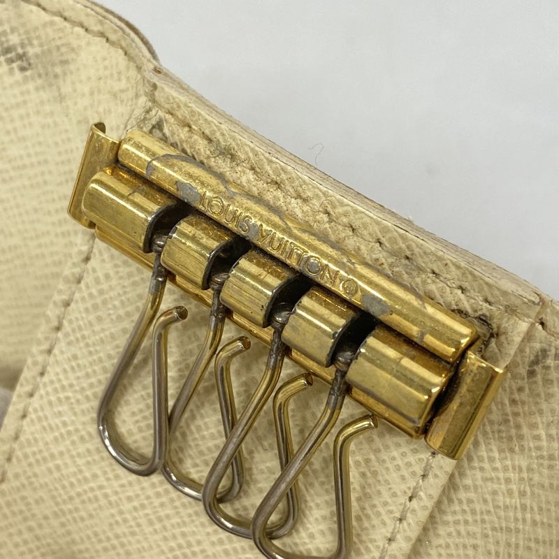 Louis Vuitton Key Case Damier Azure Multicles 4 N60020 White Men Women Unisex