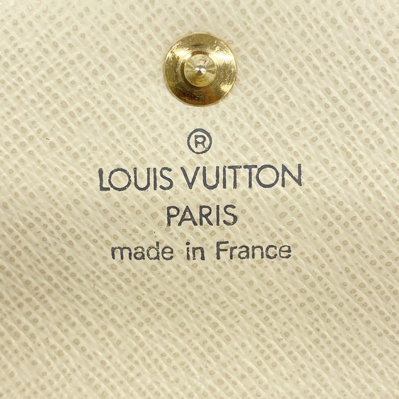 Louis Vuitton Key Case Damier Azure Multicles 4 N60020 White Men Women Unisex