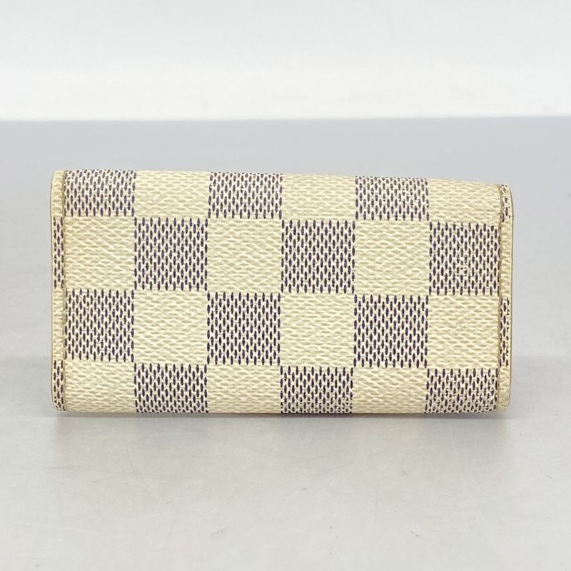 Louis Vuitton Key Case Damier Azure Multicles 4 N60020 White Men Women Unisex