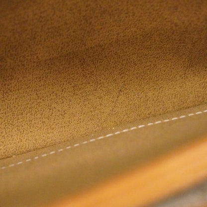 Christian Dior Shoulder Bag Honeycomb PVC Beige Brown Gold Hardware Women