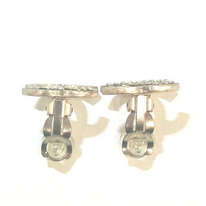 Chanel COCO Mark Rhinestone Earrings : B3198