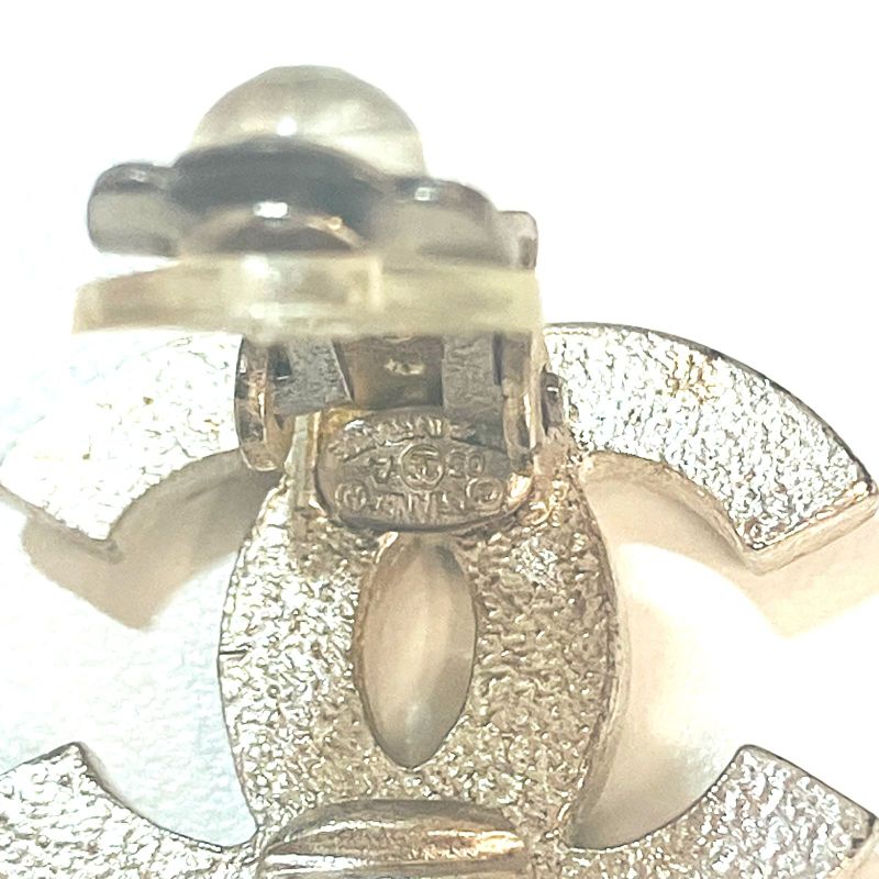 Chanel COCO Mark Rhinestone Earrings : B3198