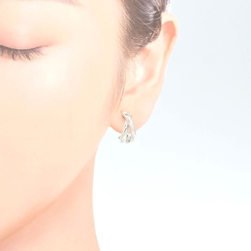 Tiffany & Co Tiffany & Co Infinity Earrings Binaural Star Rings Silver Sv925