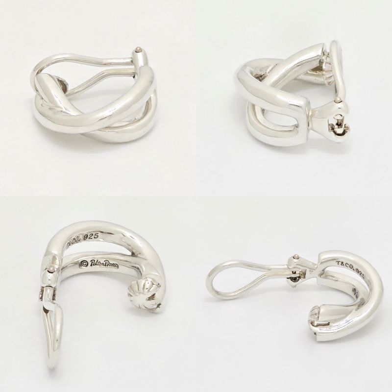 Tiffany & Co Tiffany & Co Infinity Earrings Binaural Star Rings Silver Sv925