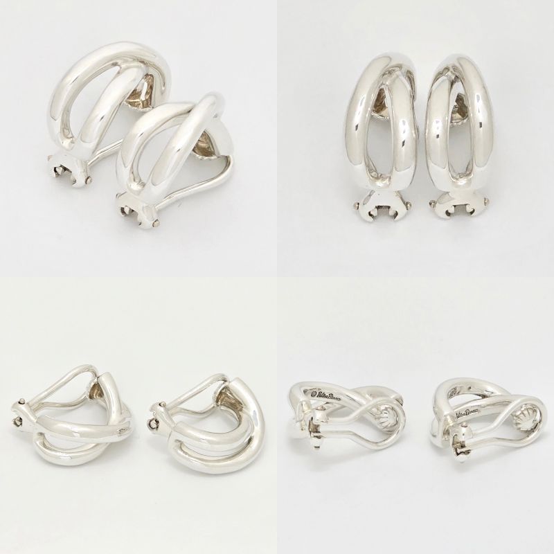 Tiffany & Co Tiffany & Co Infinity Earrings Binaural Star Rings Silver Sv925