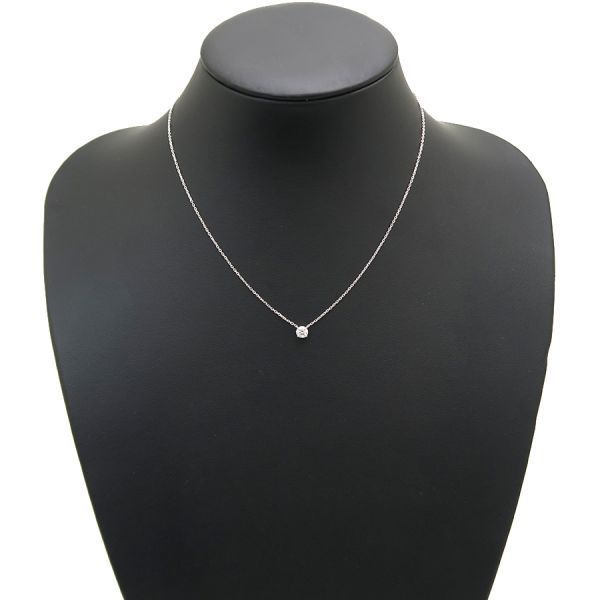 Cartier 1895 Diamond Necklace /d043ct [none Fee Gift Wrapping] [grade A