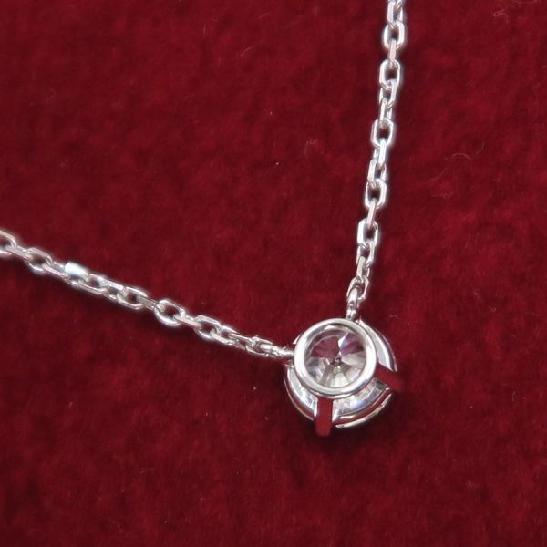 Cartier 1895 Diamond Necklace /d043ct [none Fee Gift Wrapping] [grade A