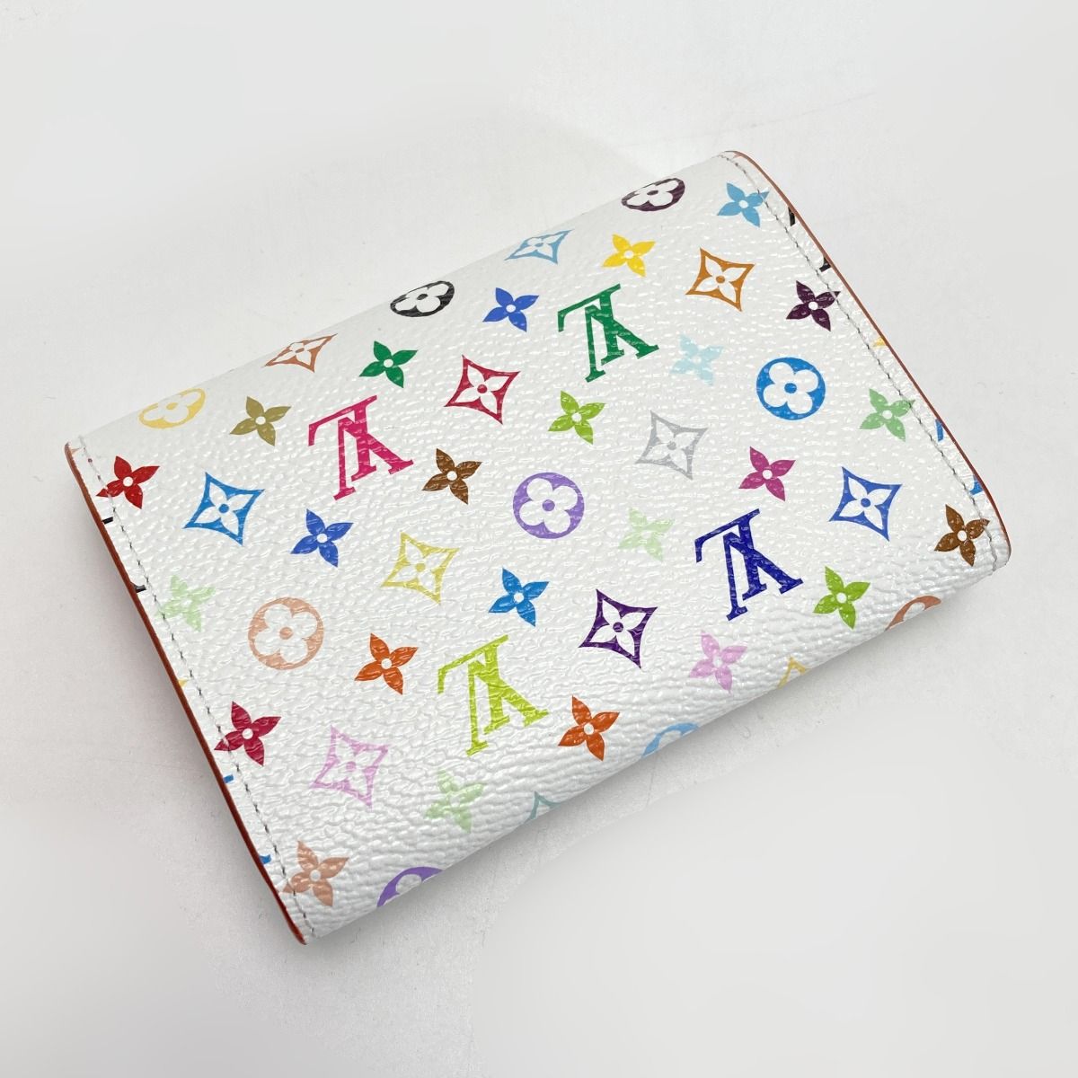 Louis Vuitton Monogram Multicolor Lv×tm Portomone Rosali M13399 Takashi