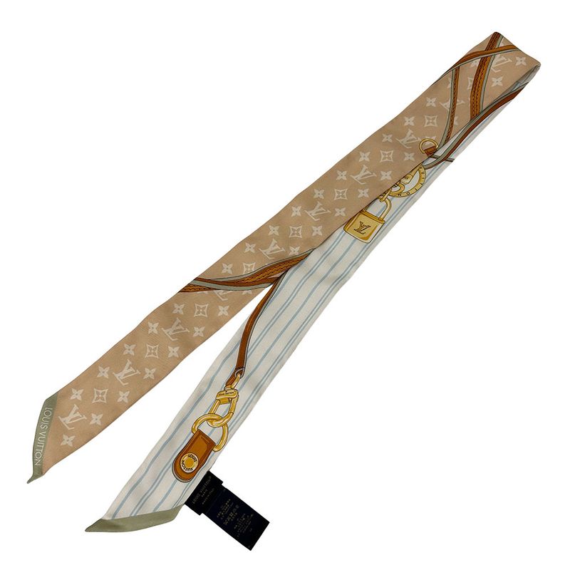 Louis Vuitton Scarf Women's Brand Silk Bandeau BB My Neverfull Multi M96530