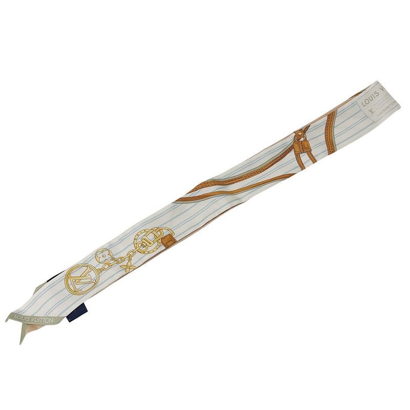 Louis Vuitton Scarf Women's Brand Silk Bandeau BB My Neverfull Multi M96530