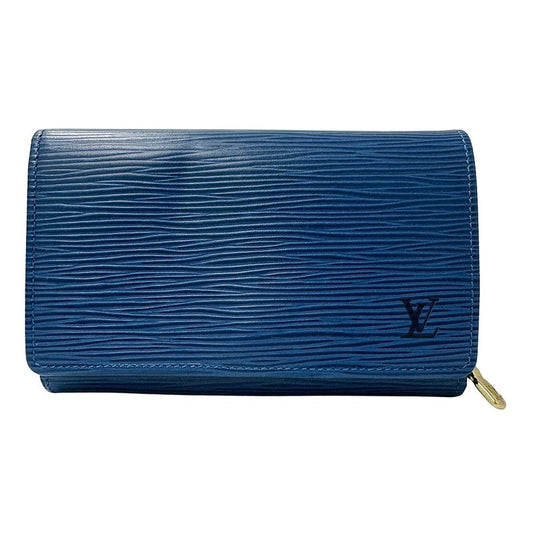 Louis Vuitton Wallets Ladies Men's Branded Bifold Wallet Epi Leather Porte