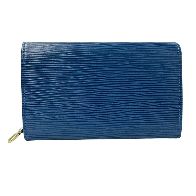 Louis Vuitton Wallets Ladies Men's Branded Bifold Wallet Epi Leather Porte