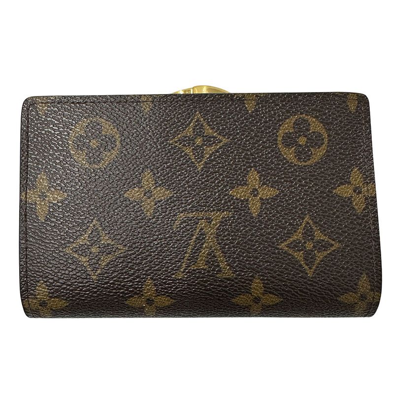 Louis Vuitton Wallets Ladies Men Brand Bifold Wallets Monogram Canvas Portefeuil