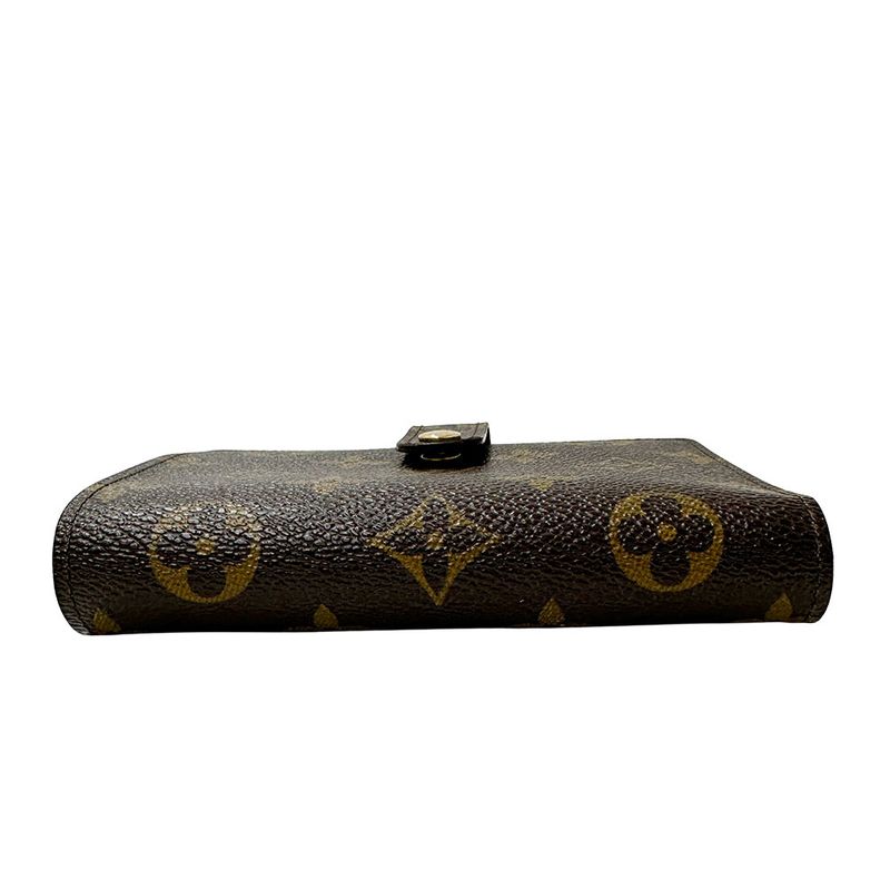 Louis Vuitton Wallets Ladies Men Brand Bifold Wallets Monogram Canvas Portefeuil