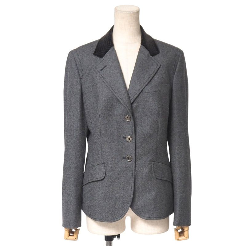 Prada Tailored Jacket Size 44 Made In Italy 20251107 Ra6591