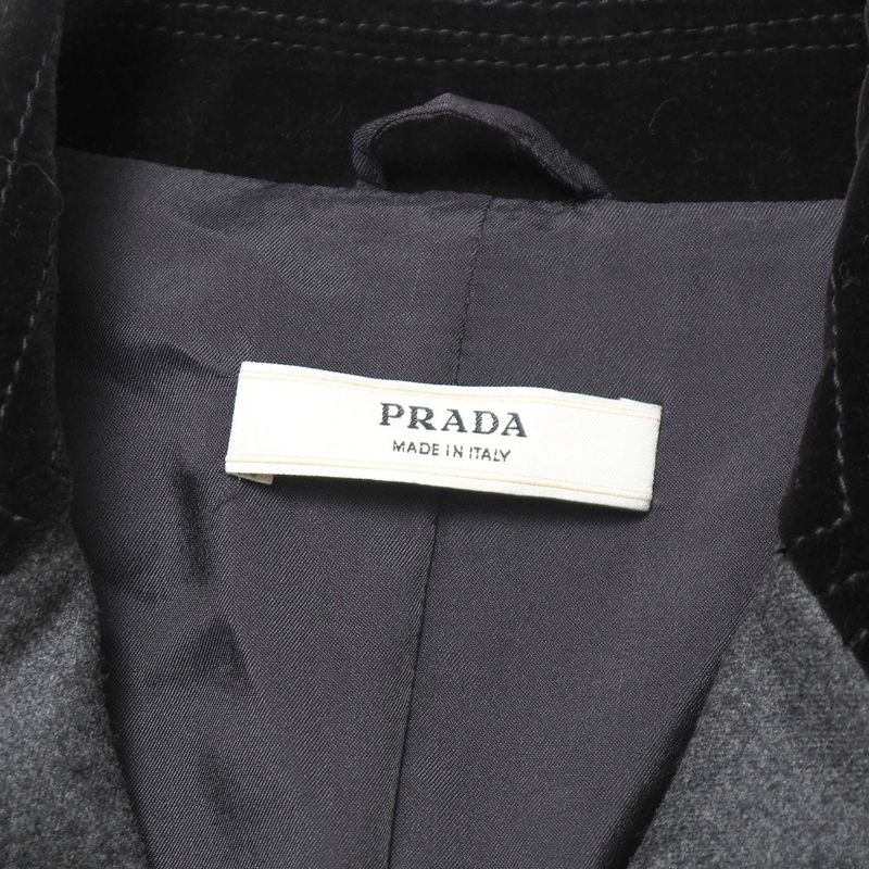 Prada Tailored Jacket Size 44 Made In Italy 20251107 Ra6591