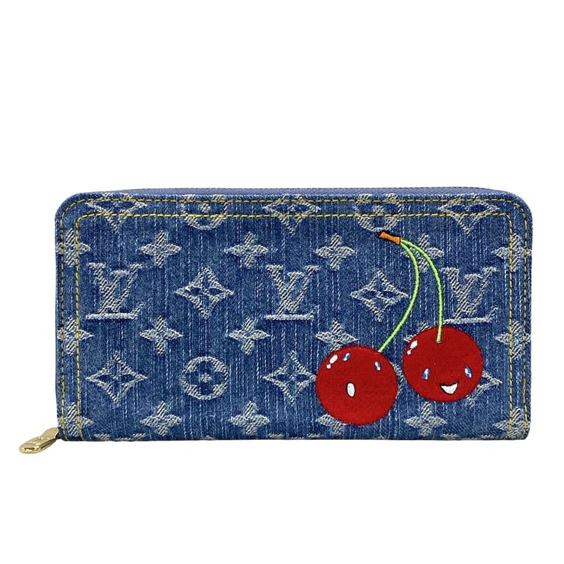 Louis Vuitton Long Wallet Monogram Cherry-like LV X TM Zippy Wallet M23161