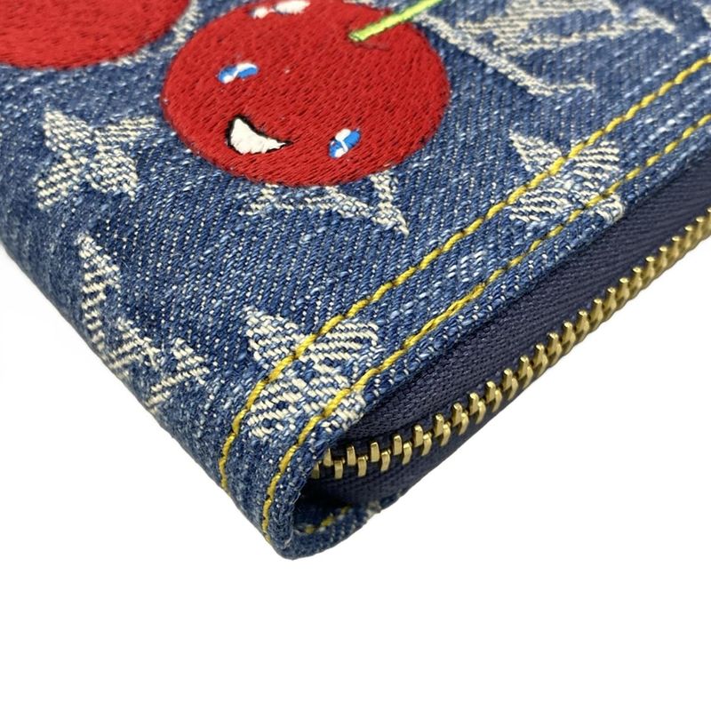 Louis Vuitton Long Wallet Monogram Cherry-like LV X TM Zippy Wallet M23161