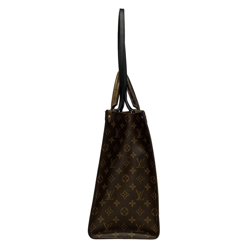 Louis Vuitton Monogram Reverse On-the-go GM M45320 Monogram Reverse Tote Bag