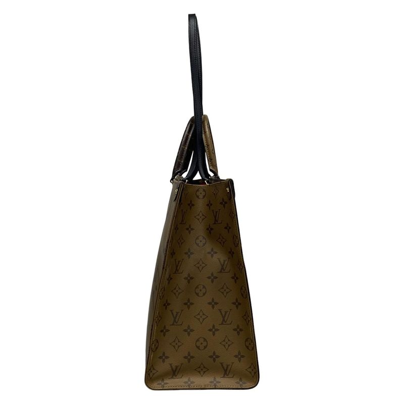 Louis Vuitton Monogram Reverse On-the-go GM M45320 Monogram Reverse Tote Bag