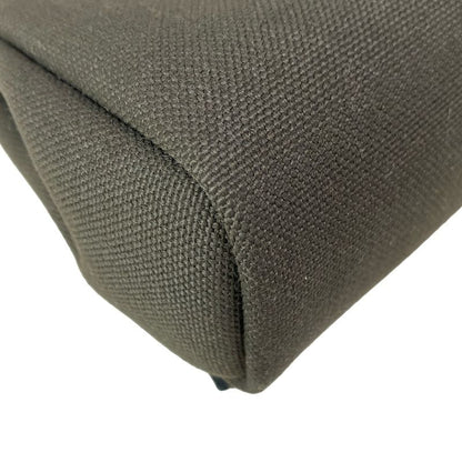 Hermes Shoulder Bag Herbag Zip Mini Dark Bronze And Black Silver Hardware