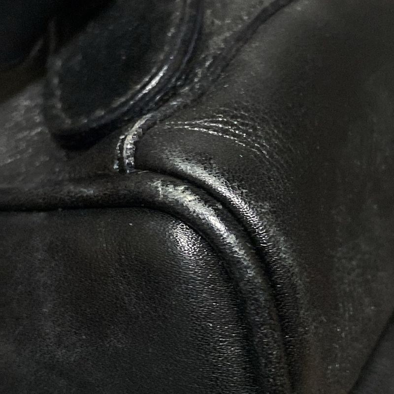 Gucci Backpack Sac Bamboo Black Mini Bag Leather